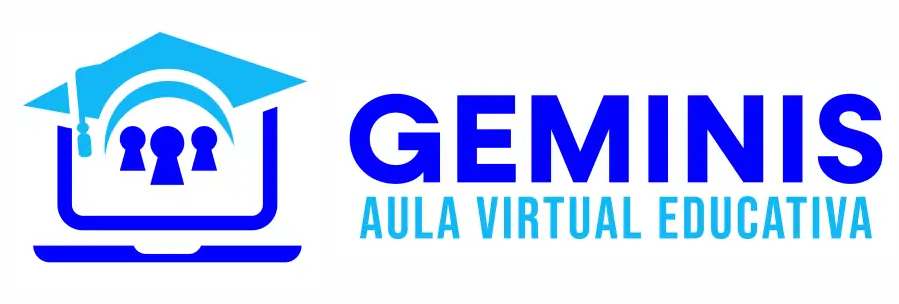 Logo AULA VIRTUAL EDUCATIVA GÉMINIS
